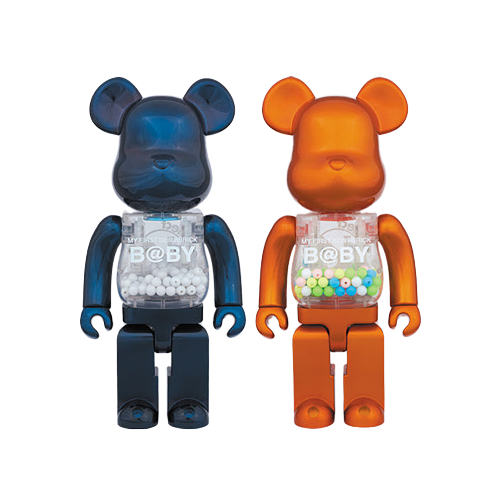 MY FIRST BE@RBRICK Pearl Orange Ver. 400%
