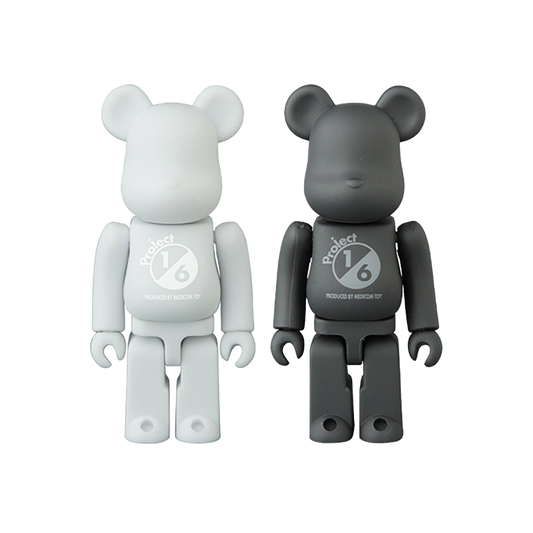 BE@RBRICK TONE ON TONE WHITE／BLACK