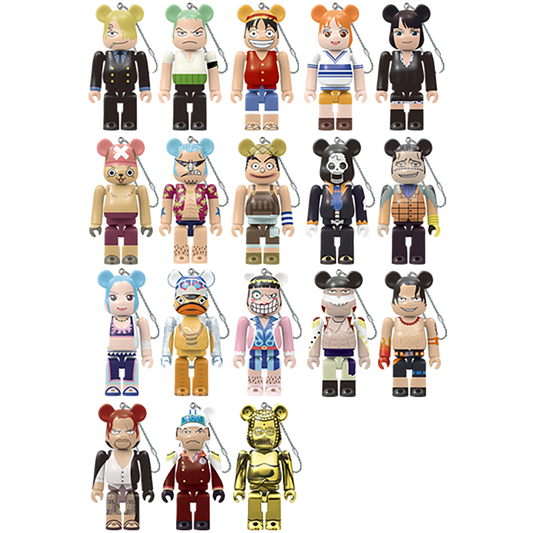 ワンピース20th BE@RBRICK（A／B／C-TYPE）