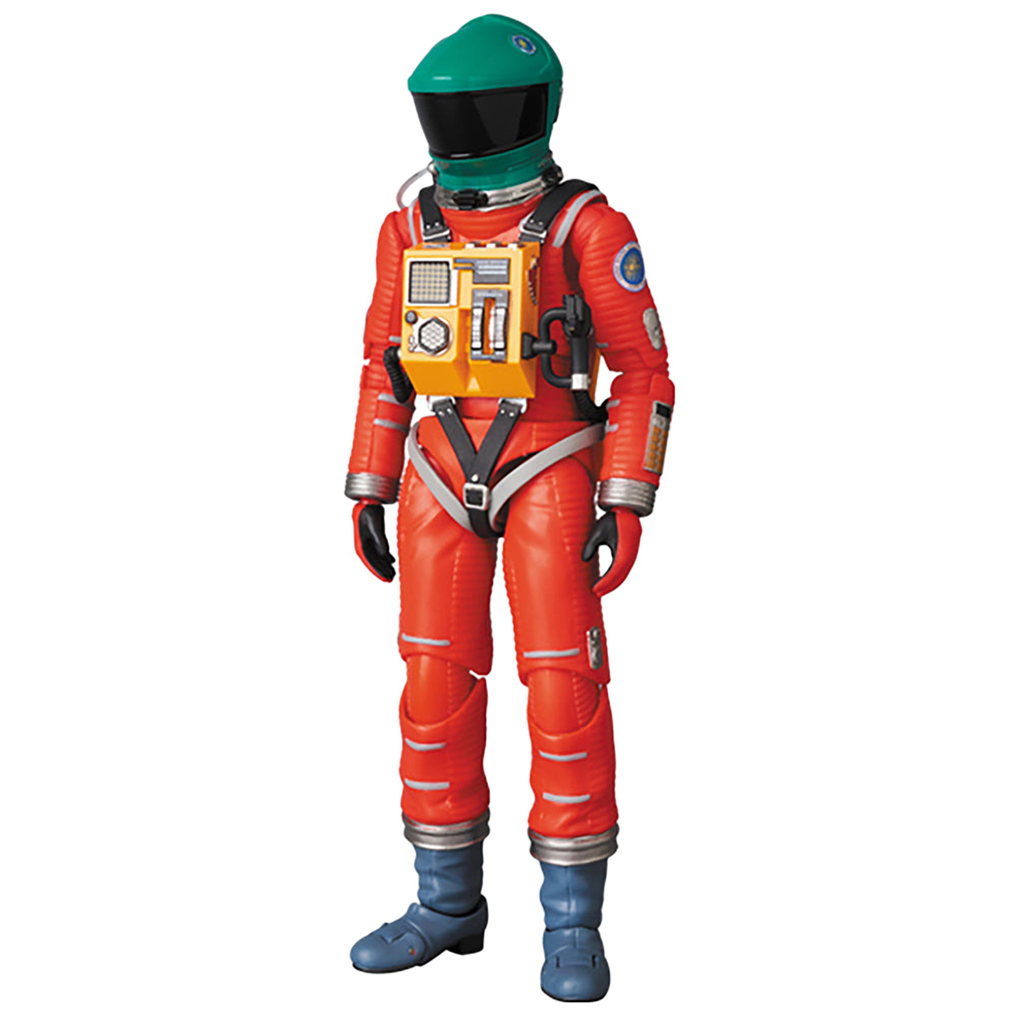 MAFEX SPACE SUIT GREEN HELMET & ORANGE SUIT Ver.