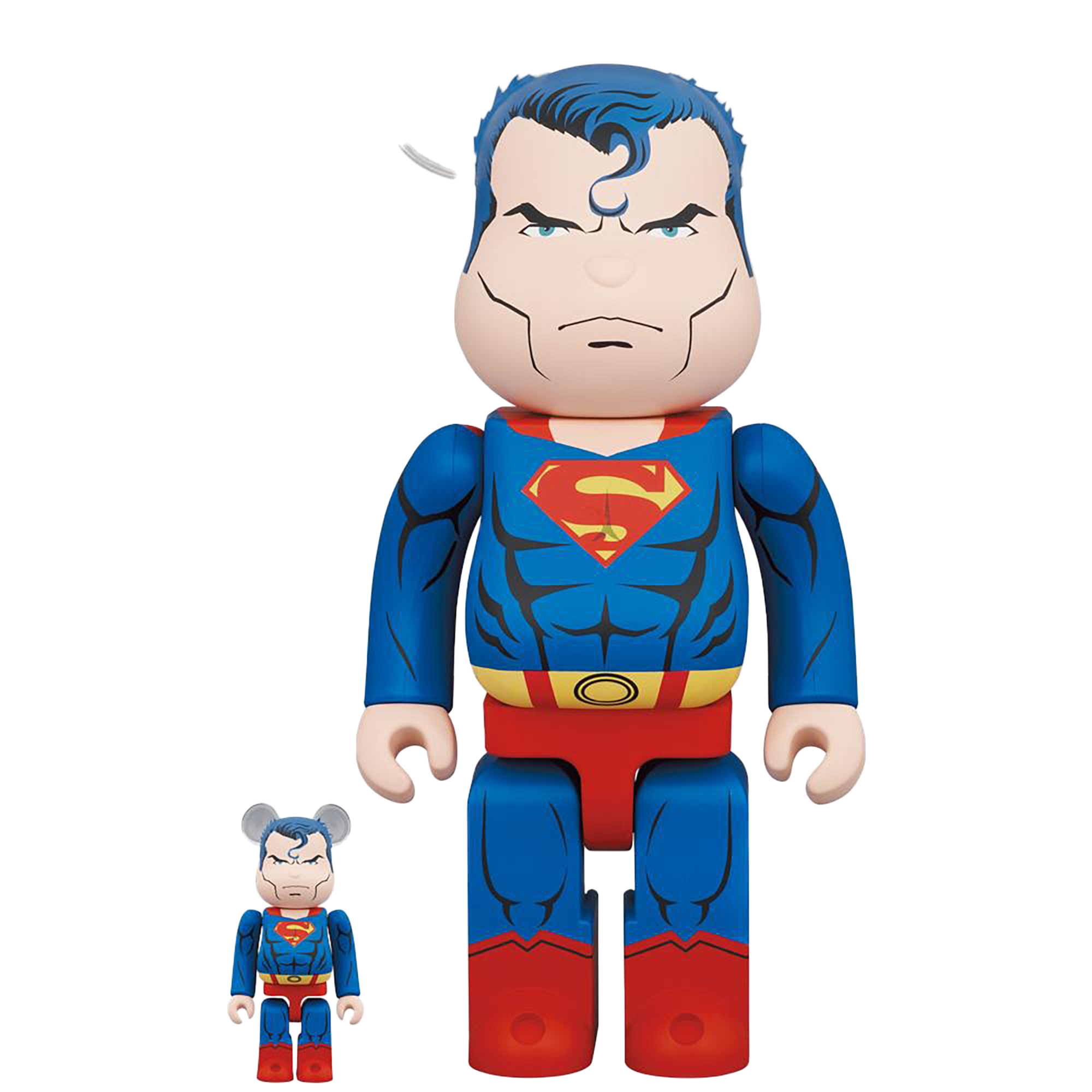 BE@RBRICK SUPERMAN (BATMAN: HUSH Ver.) 100% & 400%