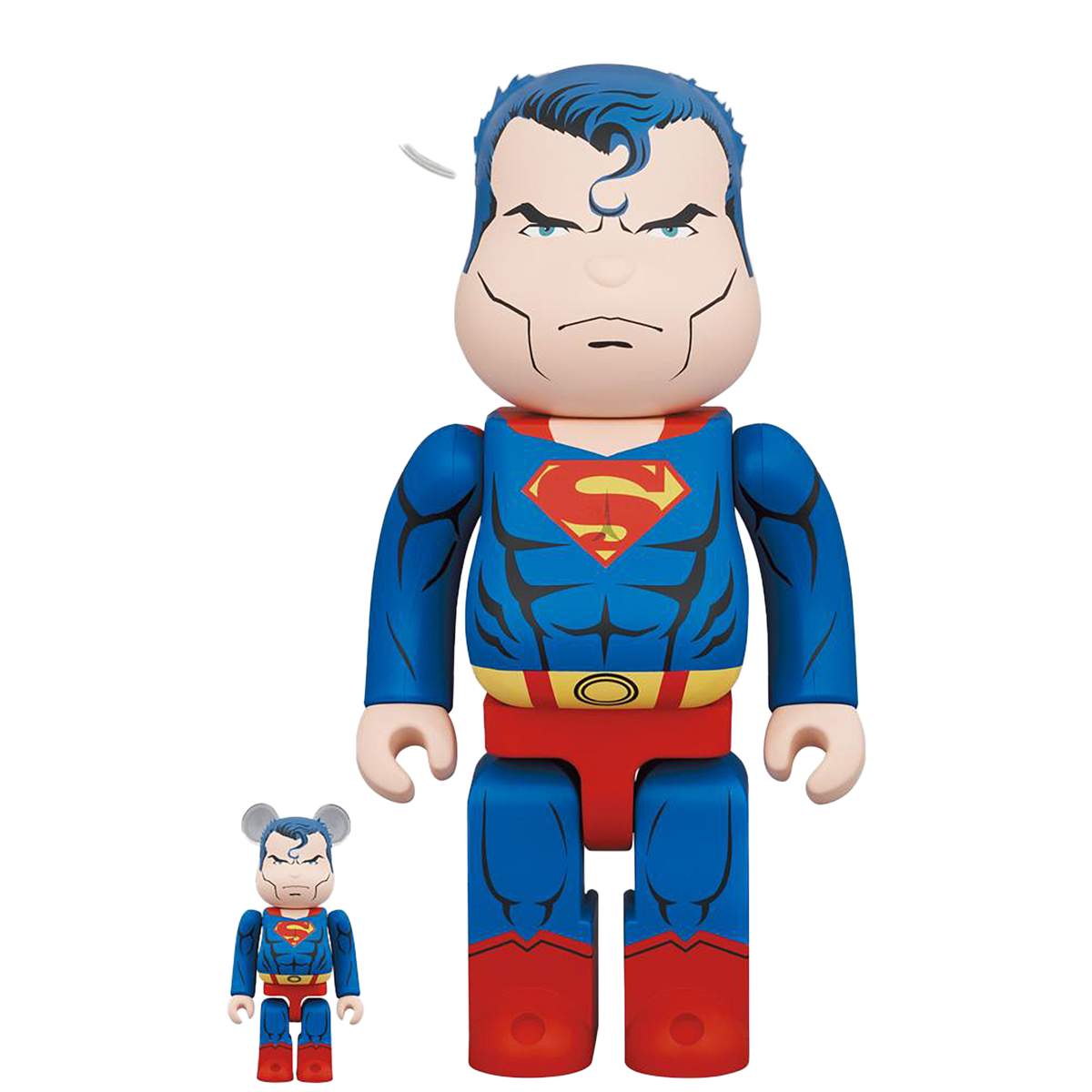 BE@RBRICK SUPERMAN (BATMAN: HUSH Ver.) 100% & 400%
