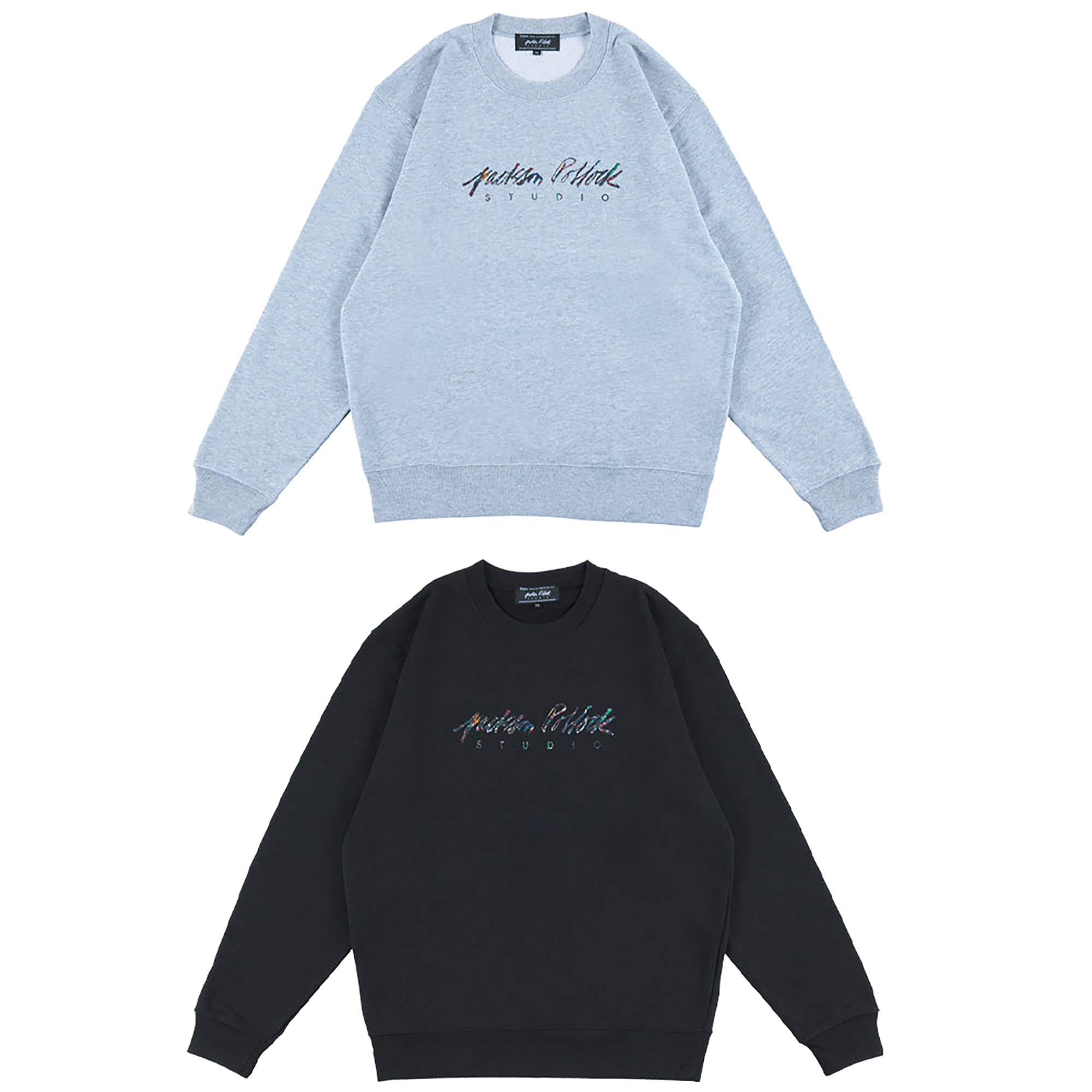 CREWNECK SWEATSHIRT "Jackson Pollock Studio 03"