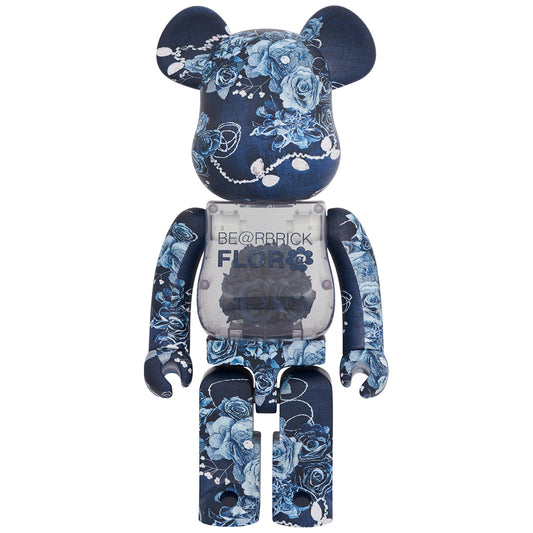 BE@RBRICK FLOR@ DENIM 1000%