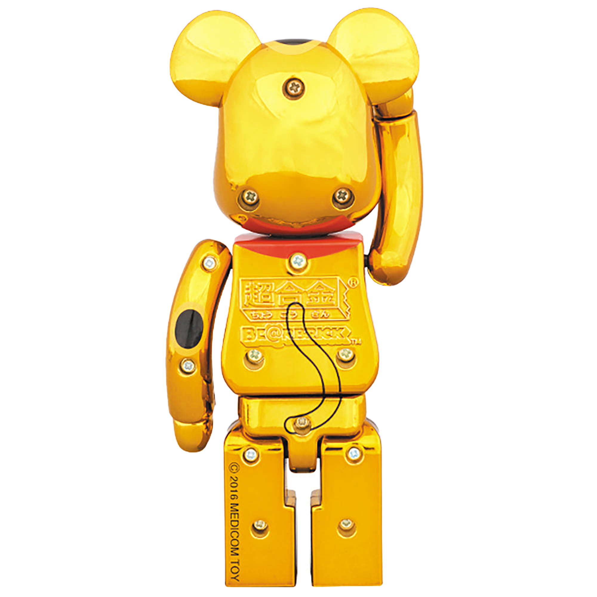 超合金 BE@RBRICK 招き猫 金メッキ