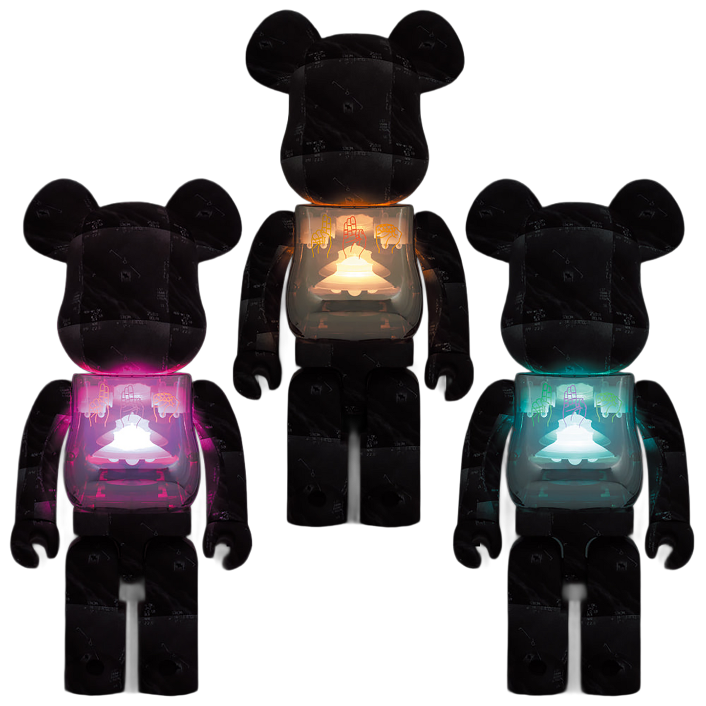 BE@RBRICK U.F.O.第三版。 1000%