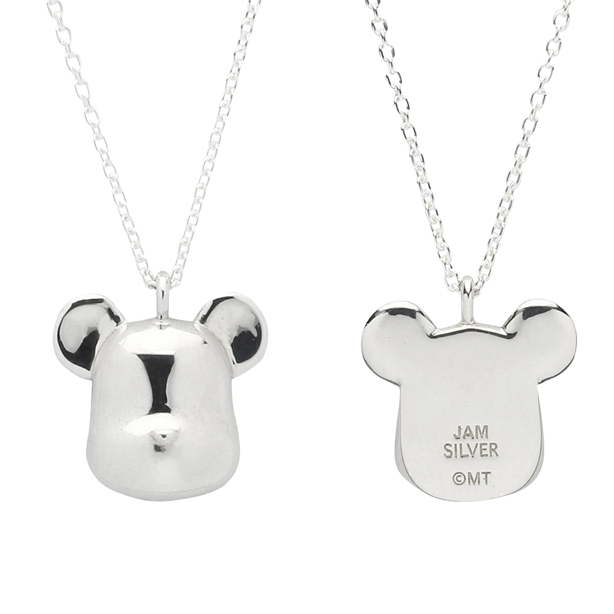 JAM HOME MADE BE@RBRICK FACE NECKLAES