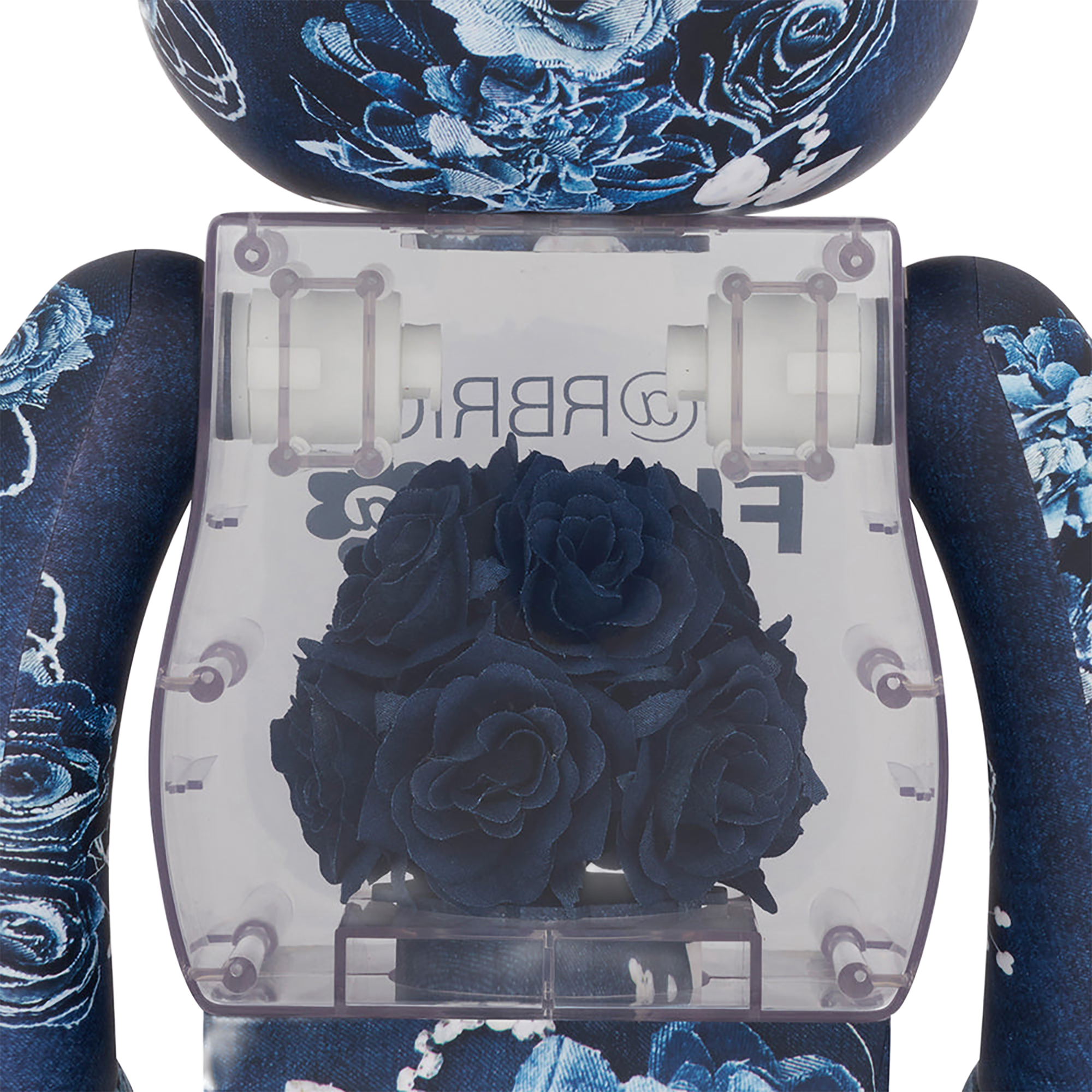 BE@RBRICK FLOR@ DENIM 1000%