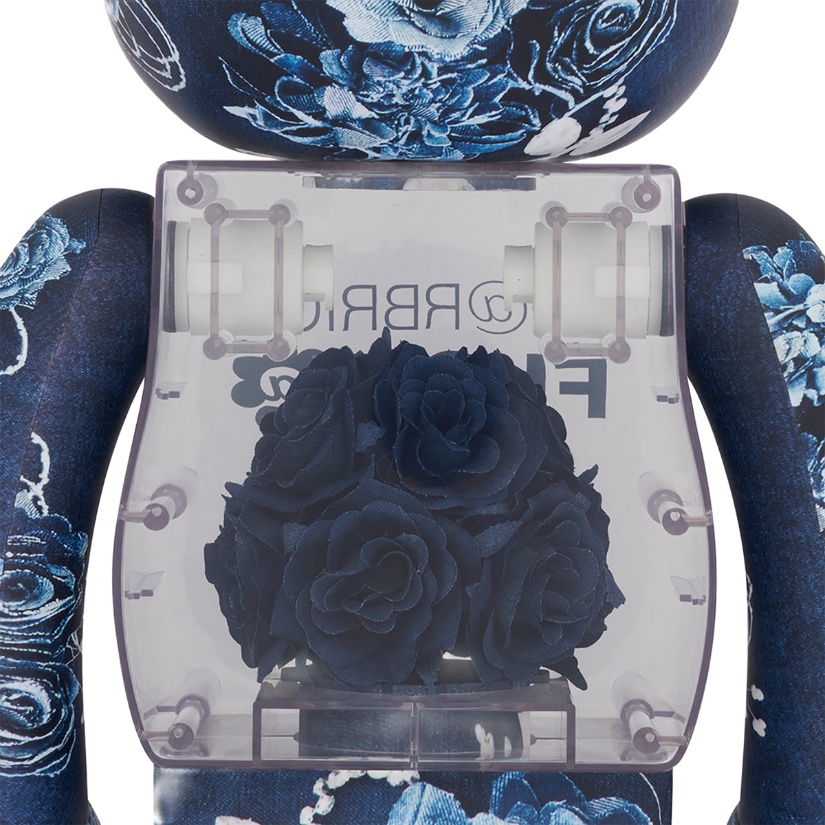 BE@RBRICK FLOR@ DENIM 1000%