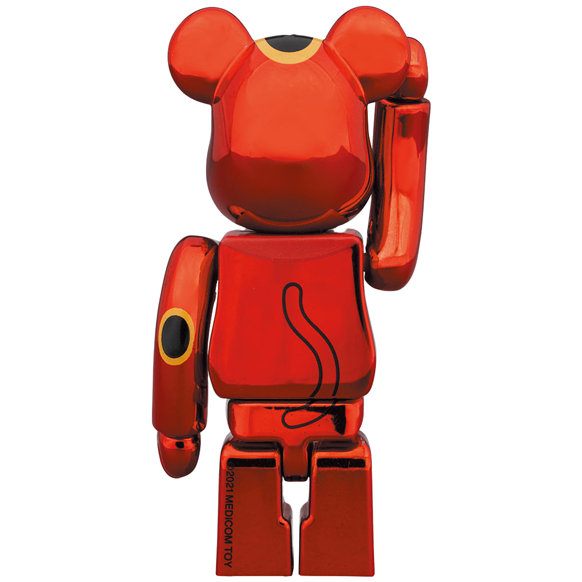 BE@RBRICK Maneki Neko Plum Gold Plating 100％