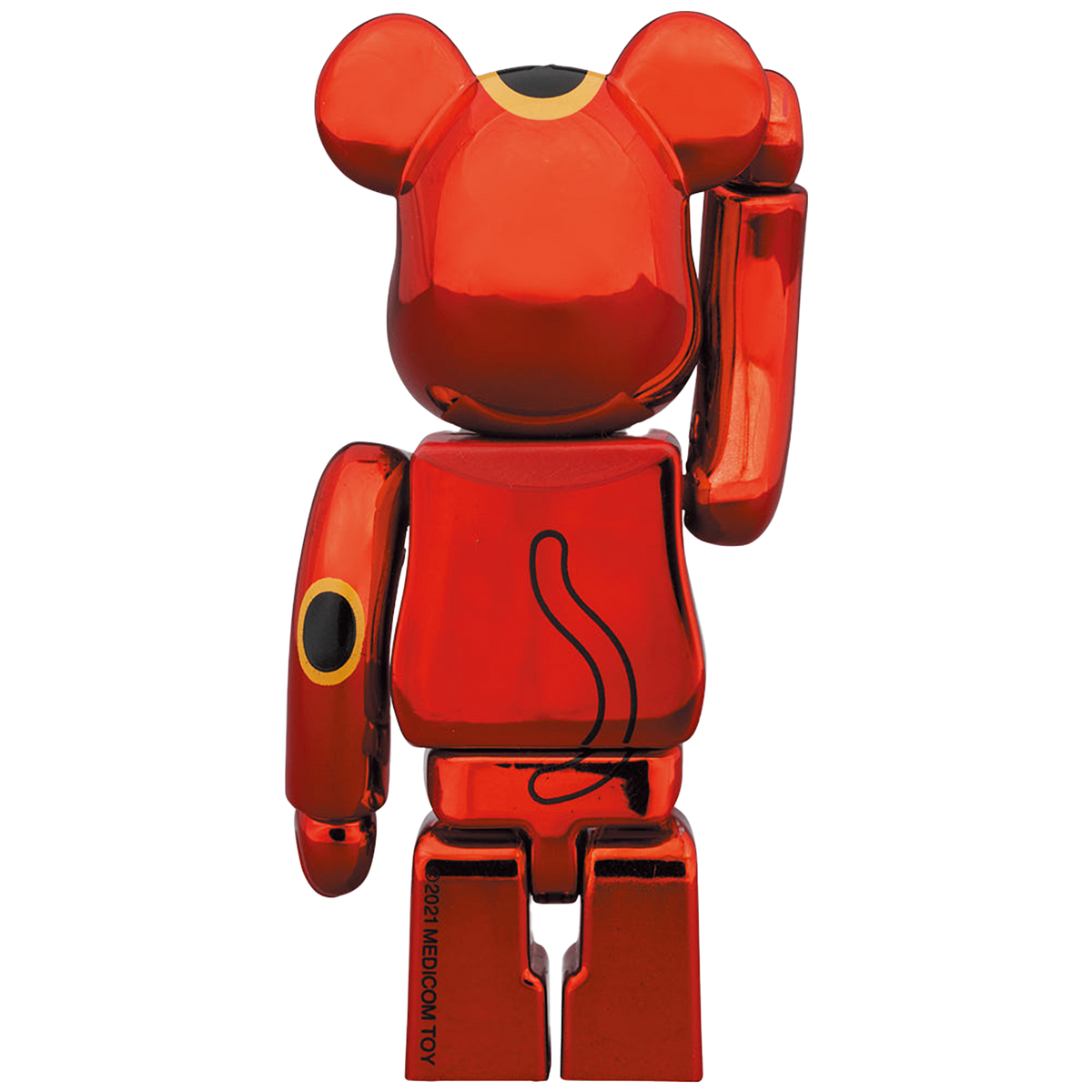 BE@RBRICK Maneki Neko Plum Gold Plating 100％