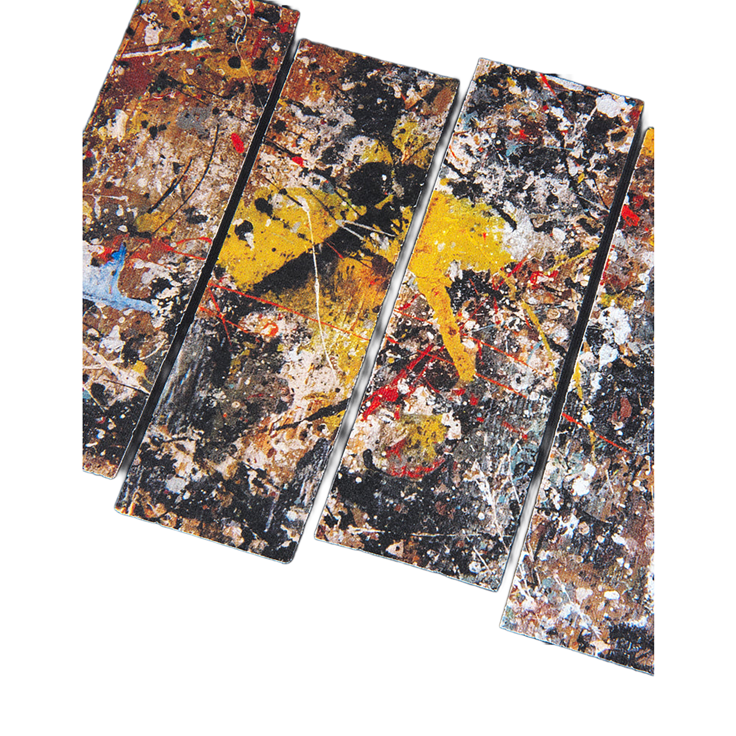 Jackson Pollock Studio CREWNECK SWEATSHIRT "Floor Boards 01"