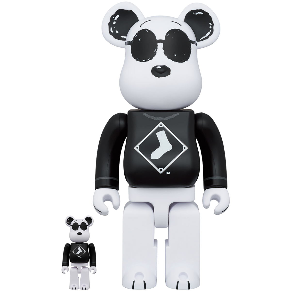 MLB × PEANUTS BE@RBRICK SNOOPY(WHITE SOX) 100％ & 400％《Planned to be shipped in late September 2024 / Order period is until March 10》