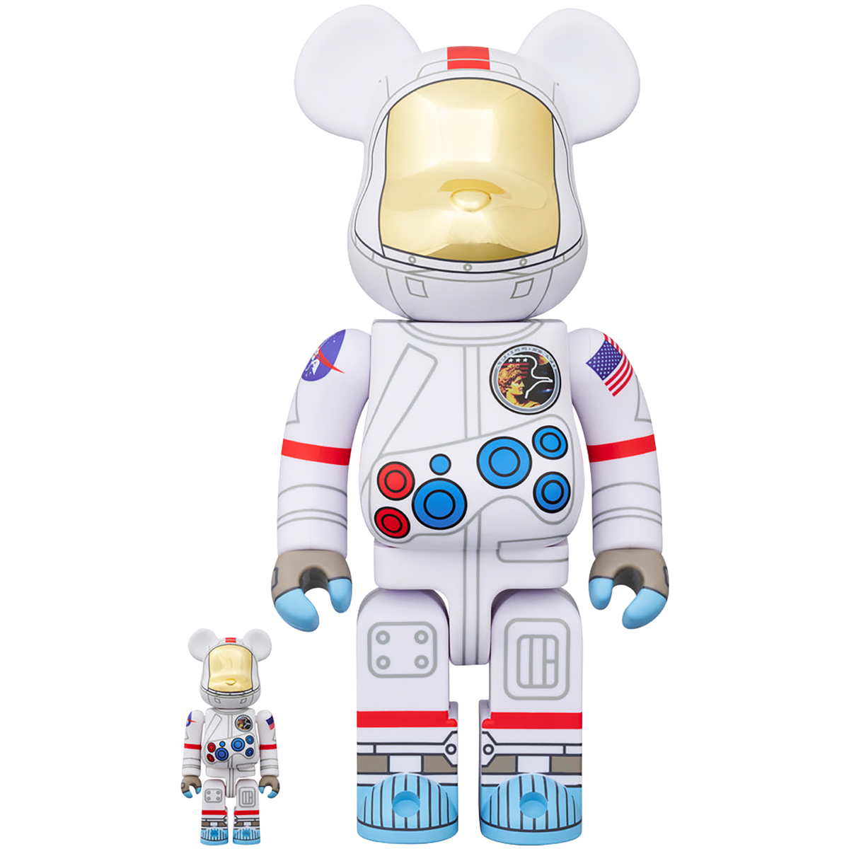 BE@RBRICK APOLLO17 ASTRONAUT 100％ & 400％《Planned to be shipped in late December 2024 / Order period is until September 10》
