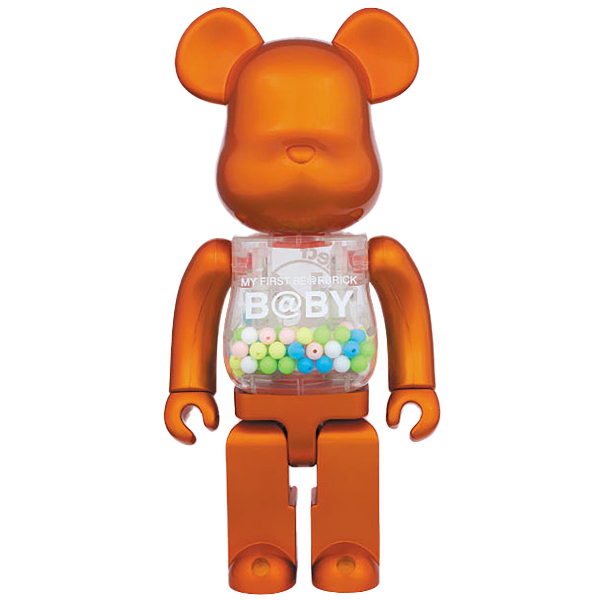 MY FIRST BE@RBRICK Pearl Orange Ver. 400%
