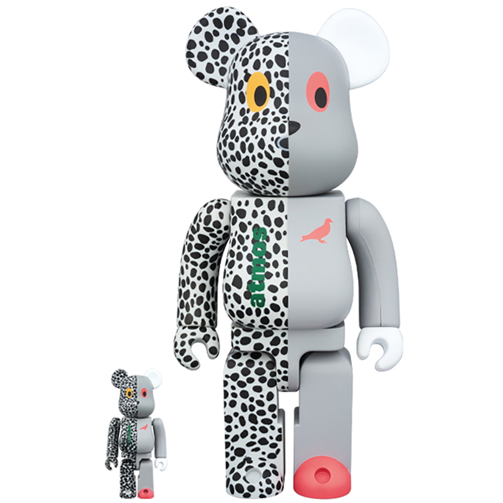 BE@RBRICK atmos x STAPLE 100％ & 400％_0