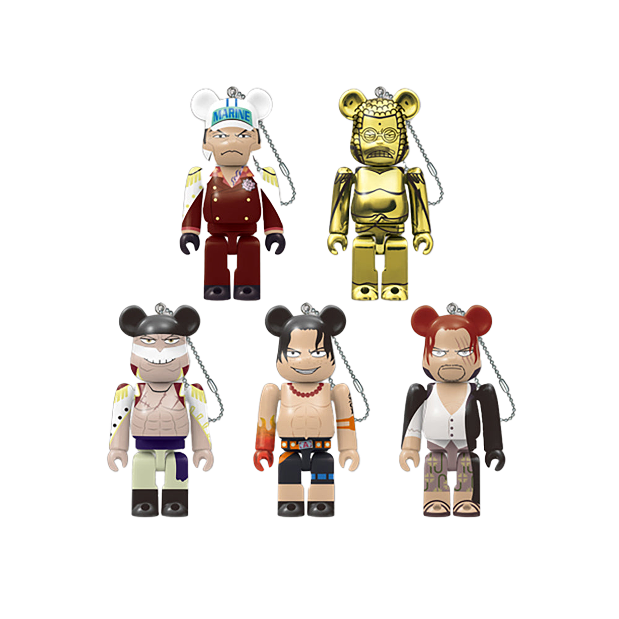 ワンピース20th BE@RBRICK（A／B／C-TYPE）