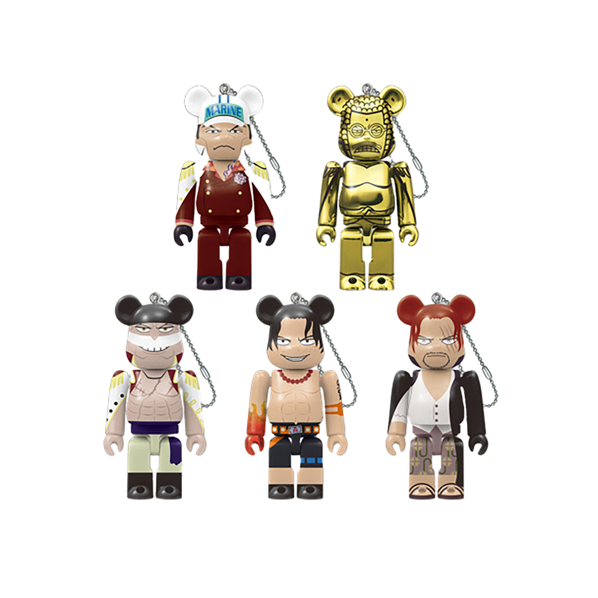 ワンピース20th BE@RBRICK（A／B／C-TYPE）