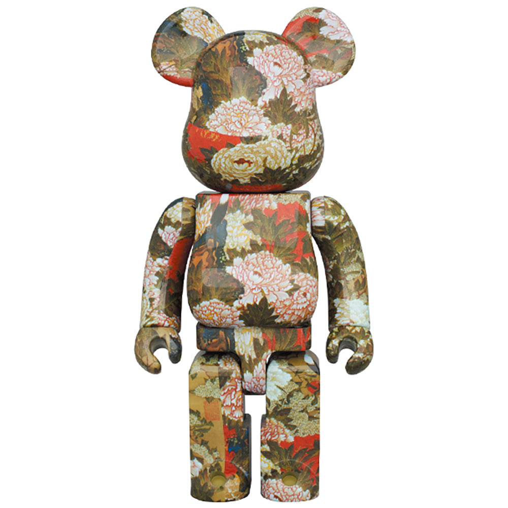 BE@RBRICK 伊藤若冲「牡丹小禽図」100％ & 400％_2