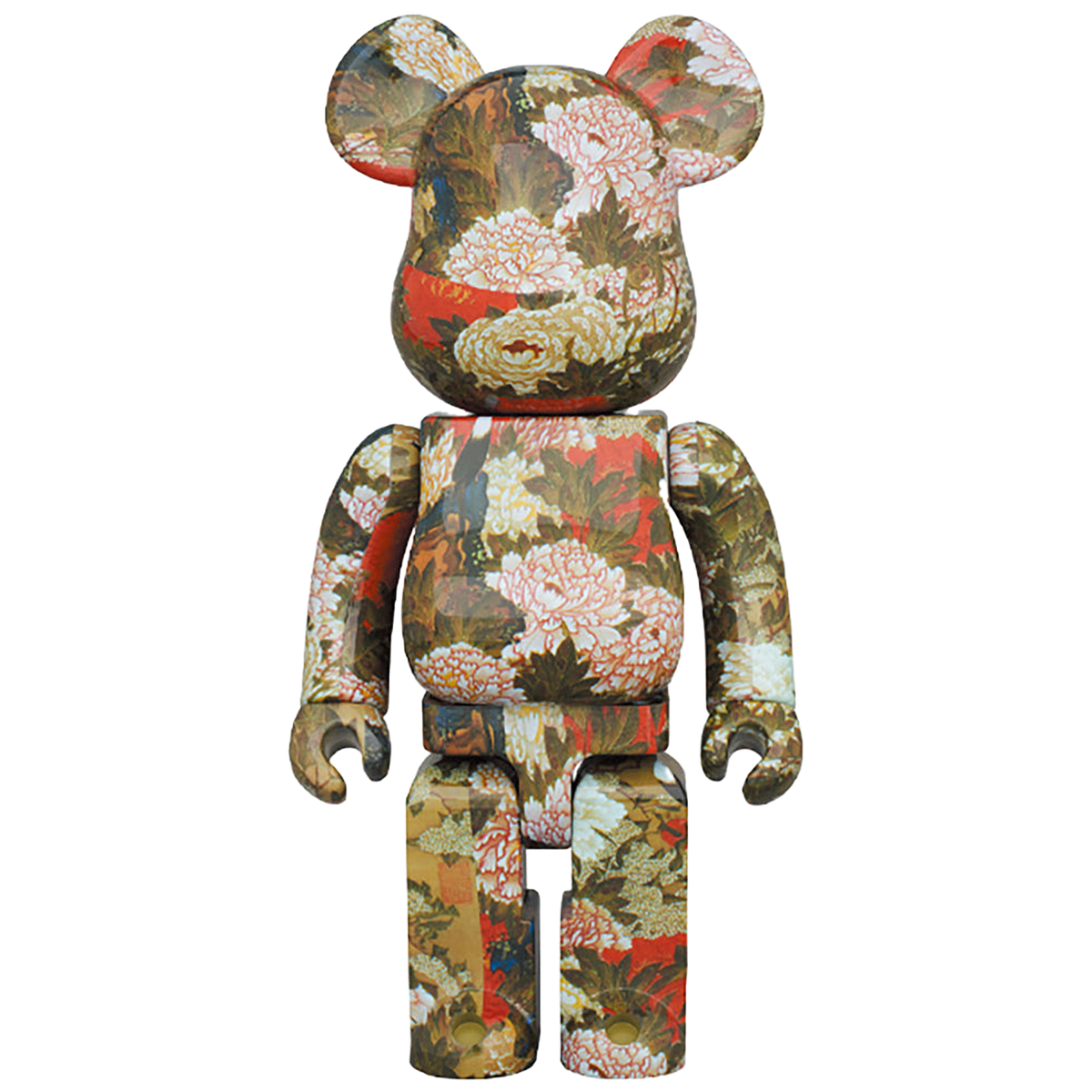 BE@RBRICK 伊藤若冲「牡丹小禽図」100％ & 400％