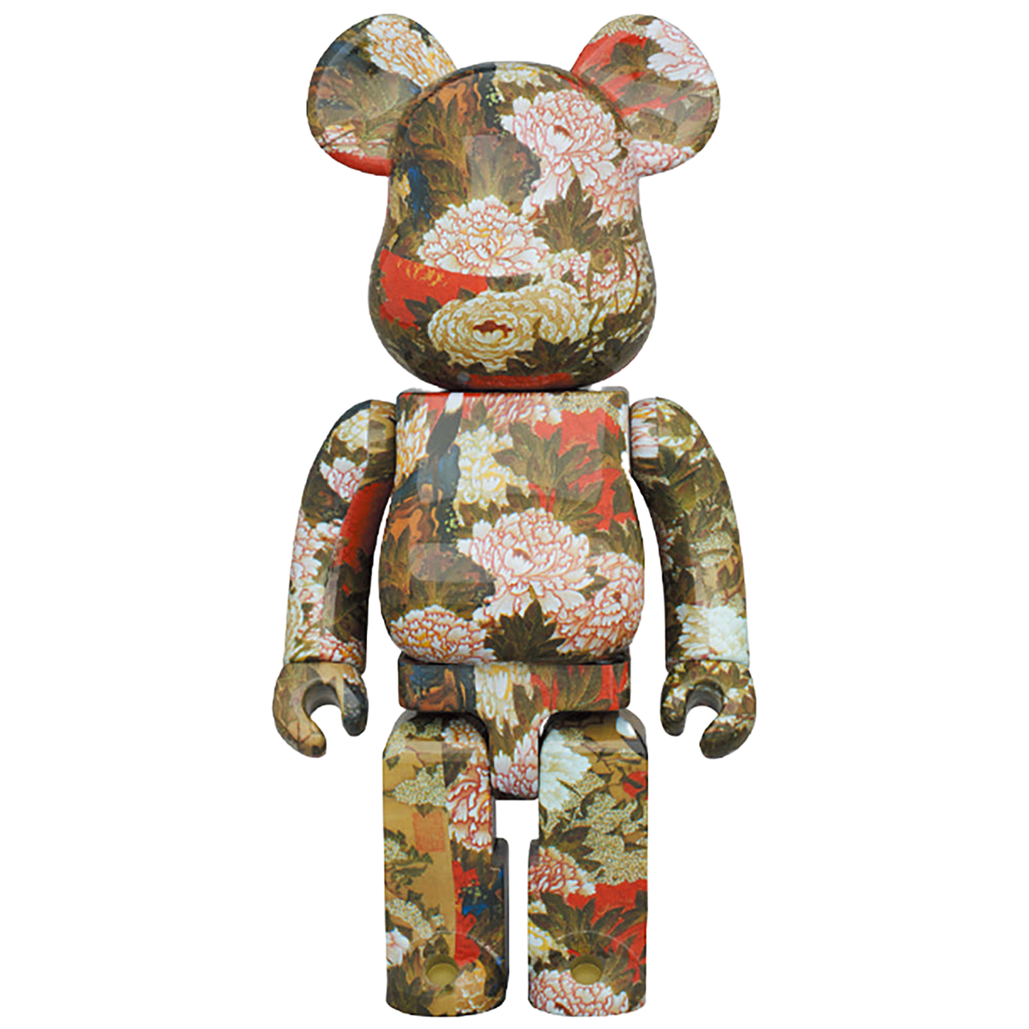 BE@RBRICK 伊藤若冲「牡丹小禽図」100％ & 400％