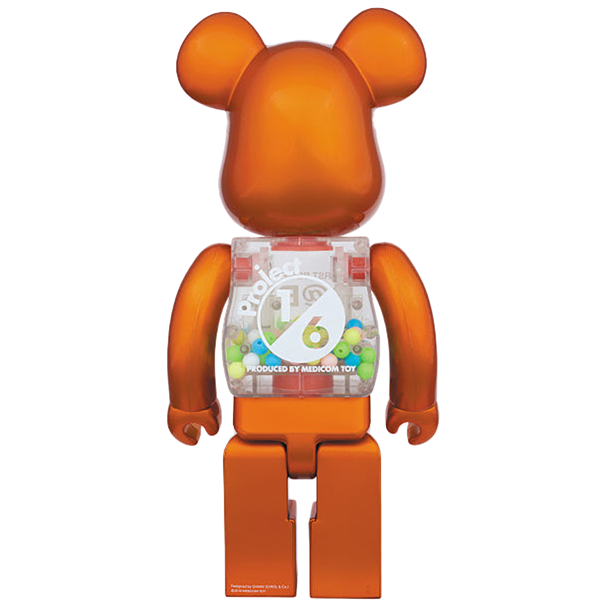 MY FIRST BE@RBRICK Pearl Orange Ver. 400%