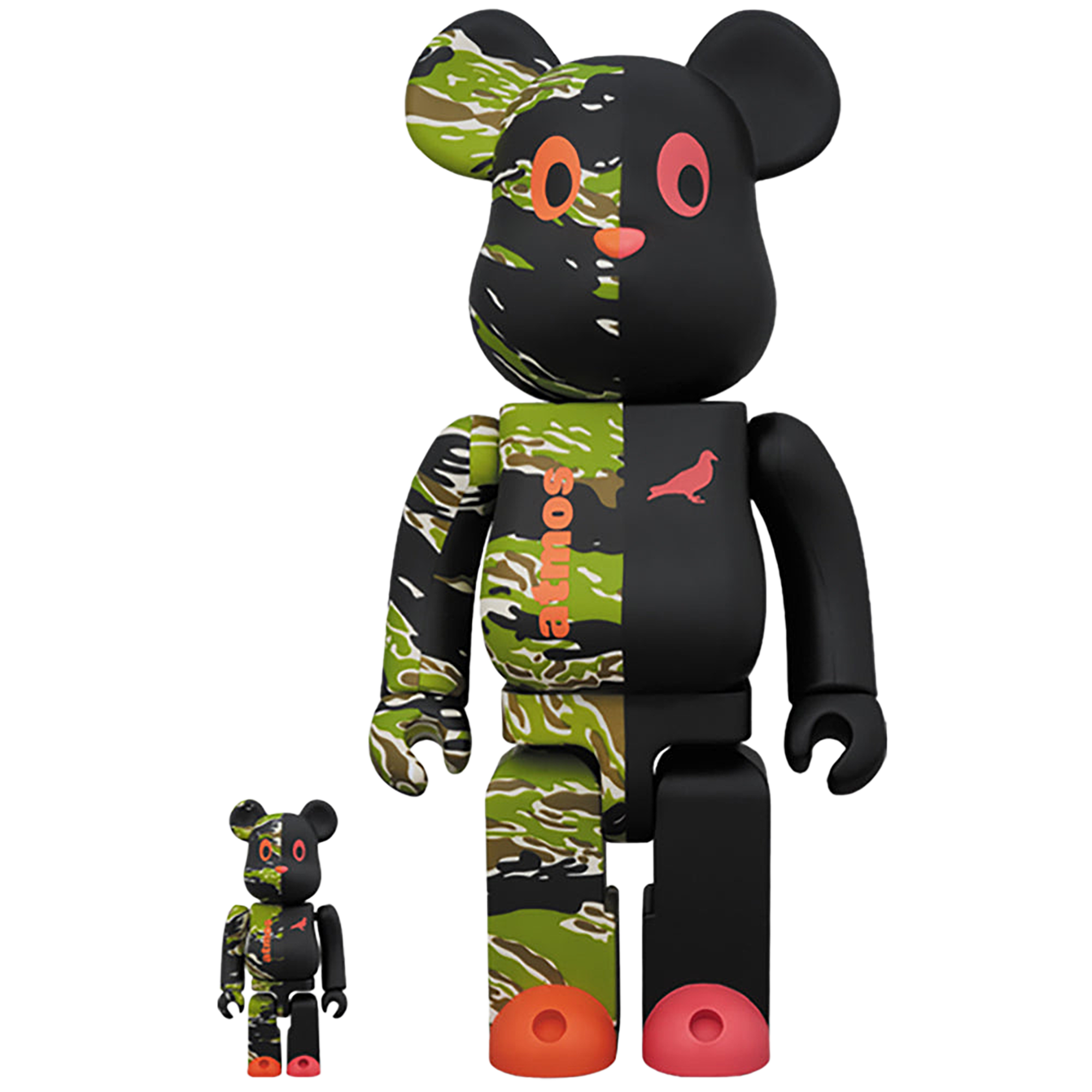 BE@RBRICK × atmos × STAPLE #2 100％ & 400％