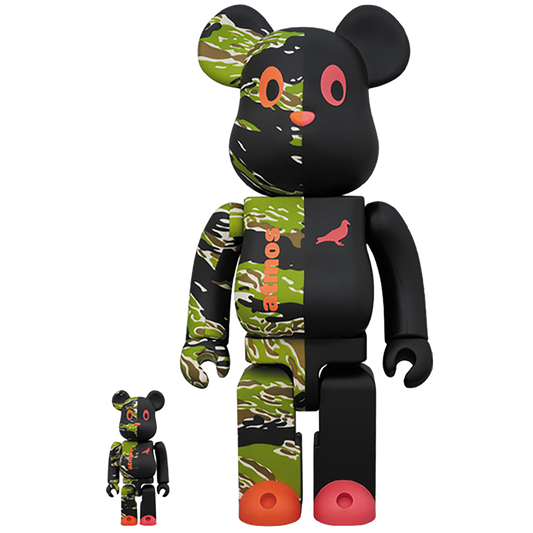 BE@RBRICK × atmos × STAPLE #2 100％ & 400％