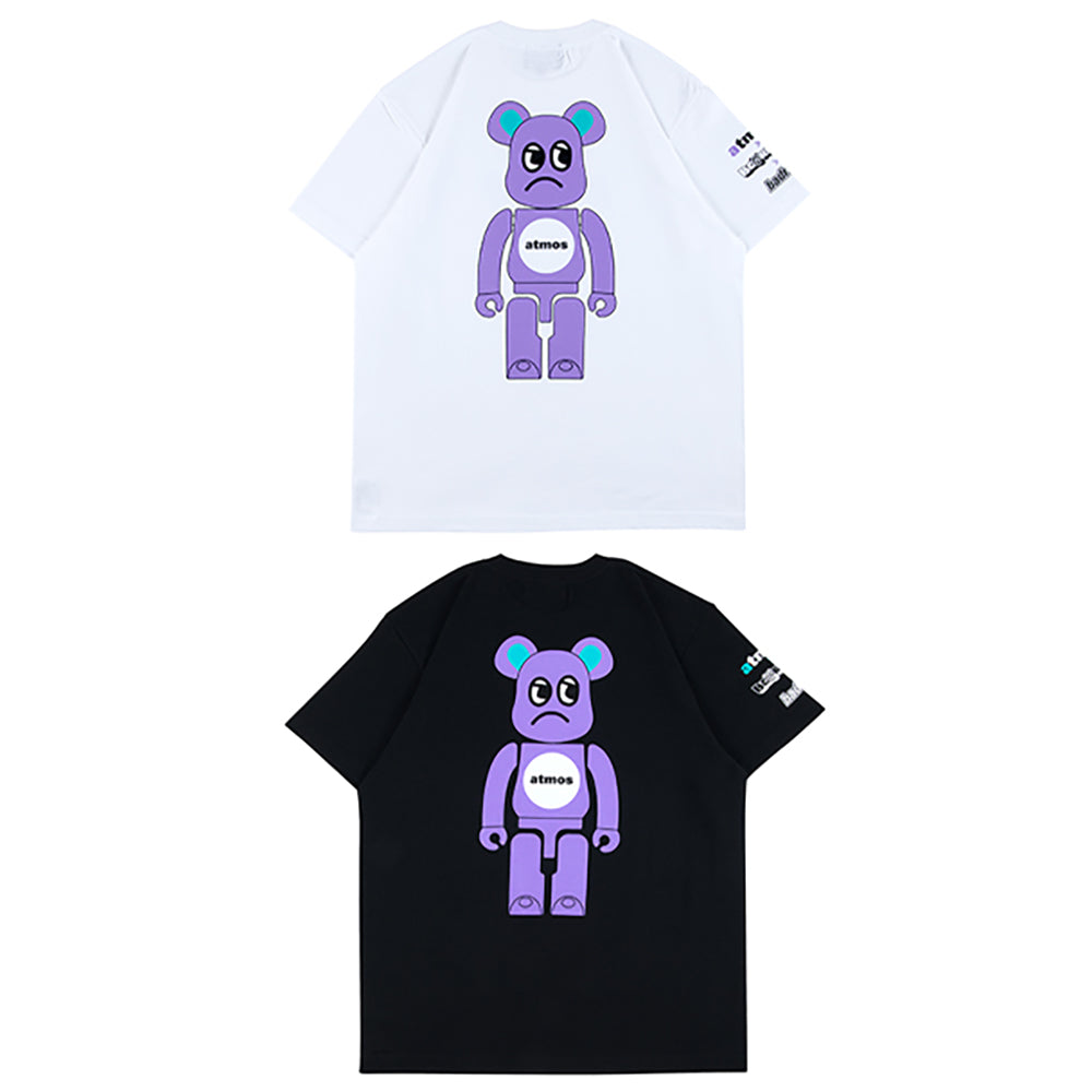 atmos × BE@RBRICK × BADMOOD S/S TEE_0