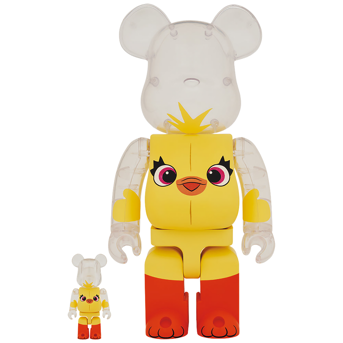 BE@RBRICK 鸭子 100% 和 400%
