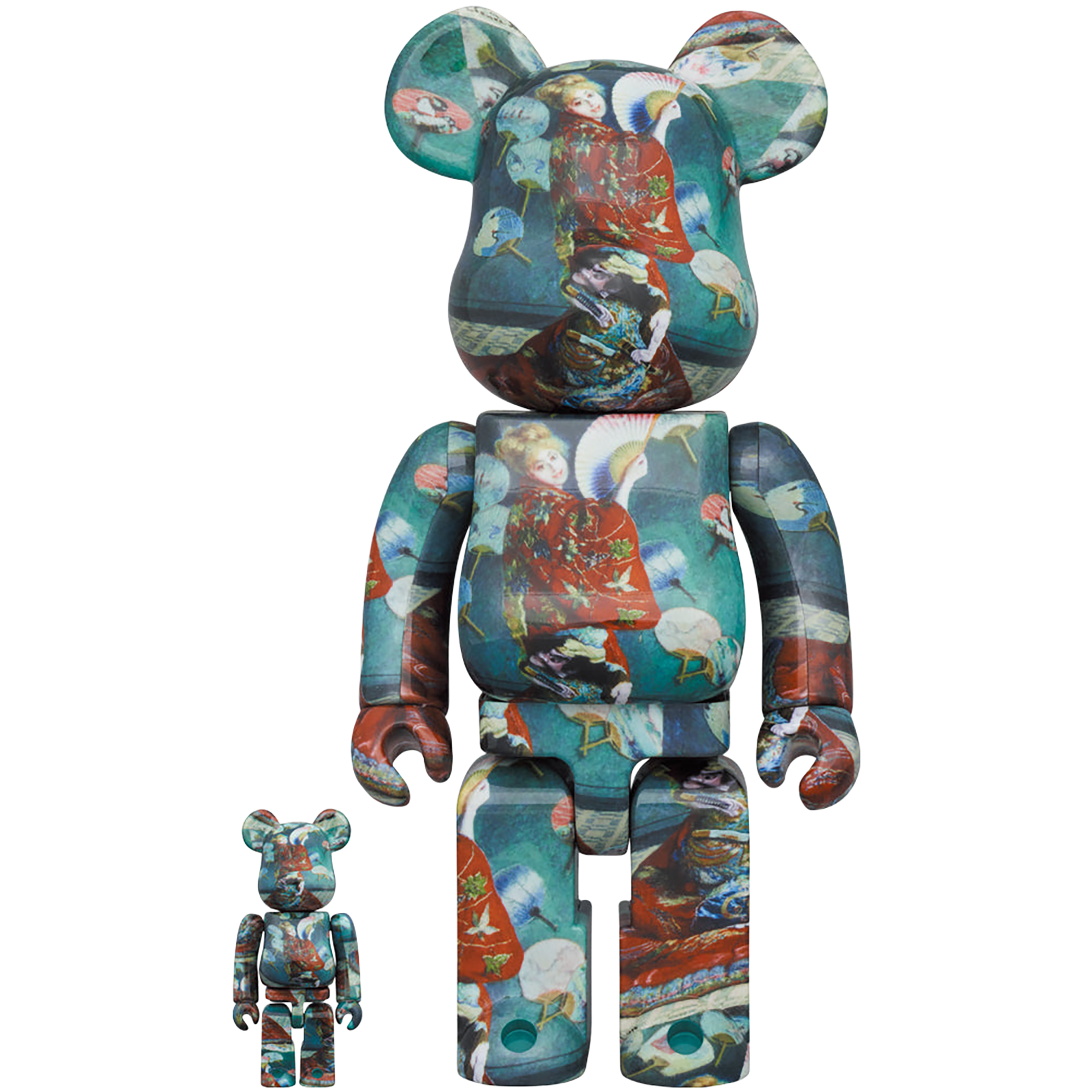 BE@RBRICK Boston Museum Claude Monet "LA JAPONAISE" 100％ & 400％《Planned to be shipped in late February 2024 / Order period is until September 10》