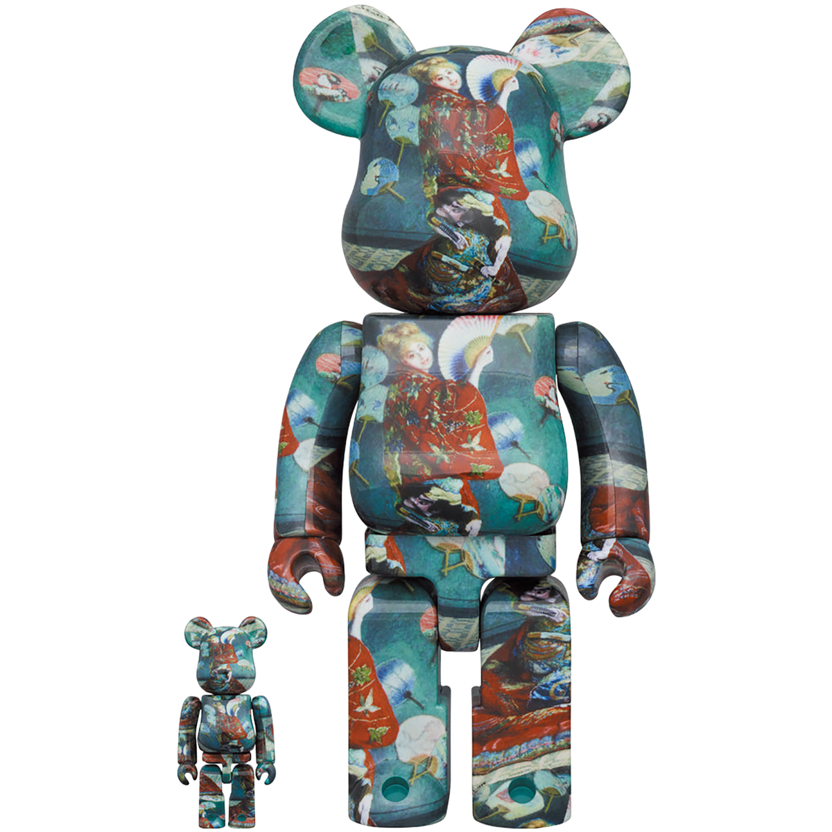 BE@RBRICK Boston Museum Claude Monet "LA JAPONAISE" 100％ & 400％《Planned to be shipped in late February 2024 / Order period is until September 10》