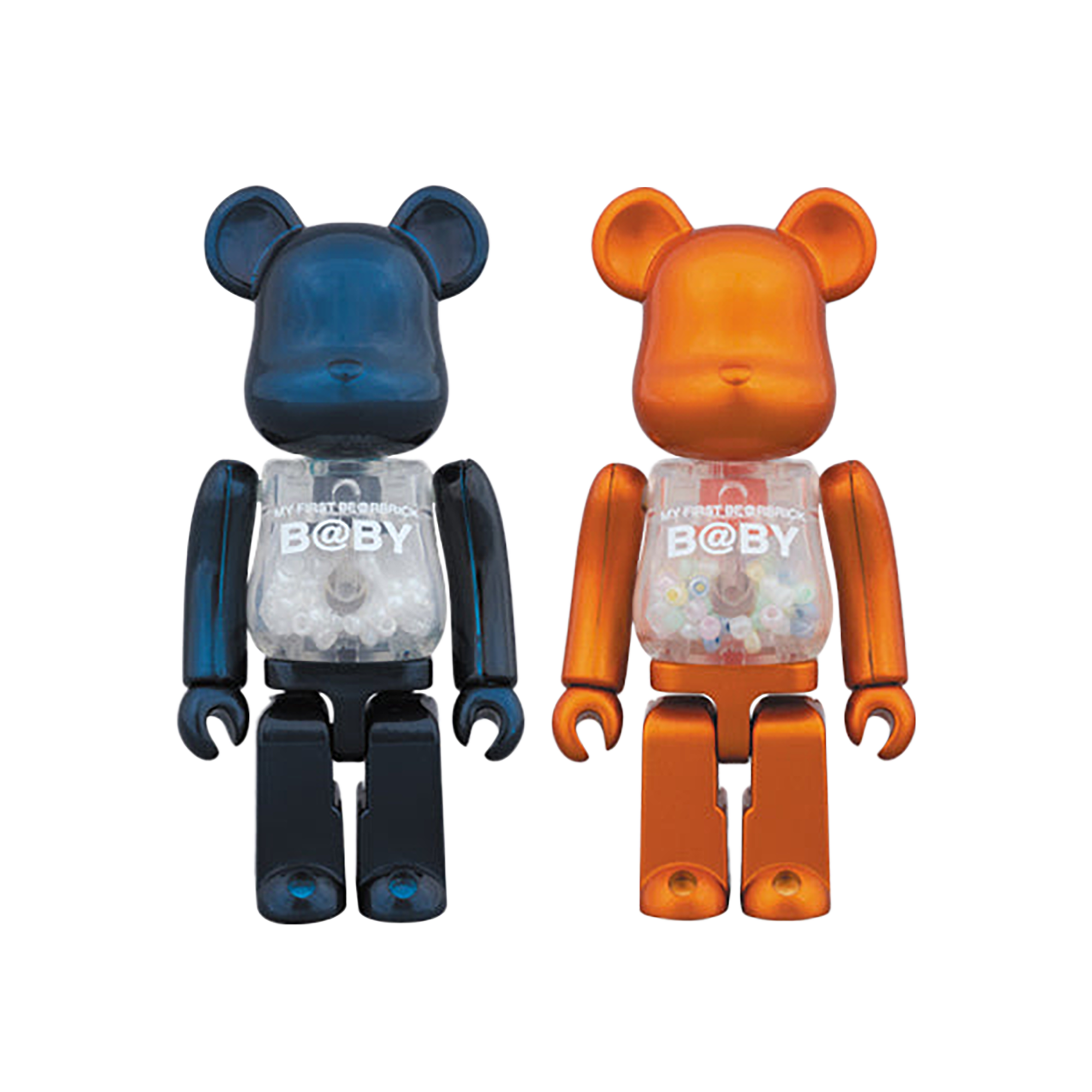 MY FIRST BE@RBRICK Pearl Orange Ver. 100％