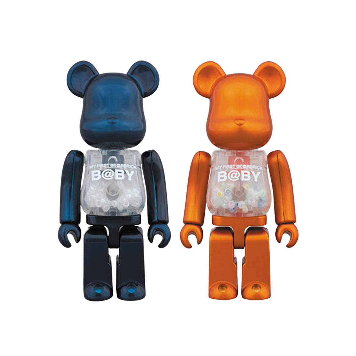 MY FIRST BE@RBRICK Pearl Orange Ver. 100％