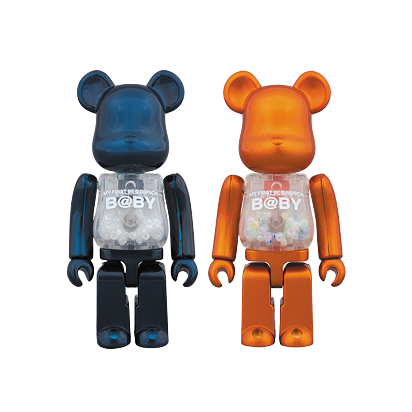 MY FIRST BE@RBRICK Pearl Orange Ver. 100％