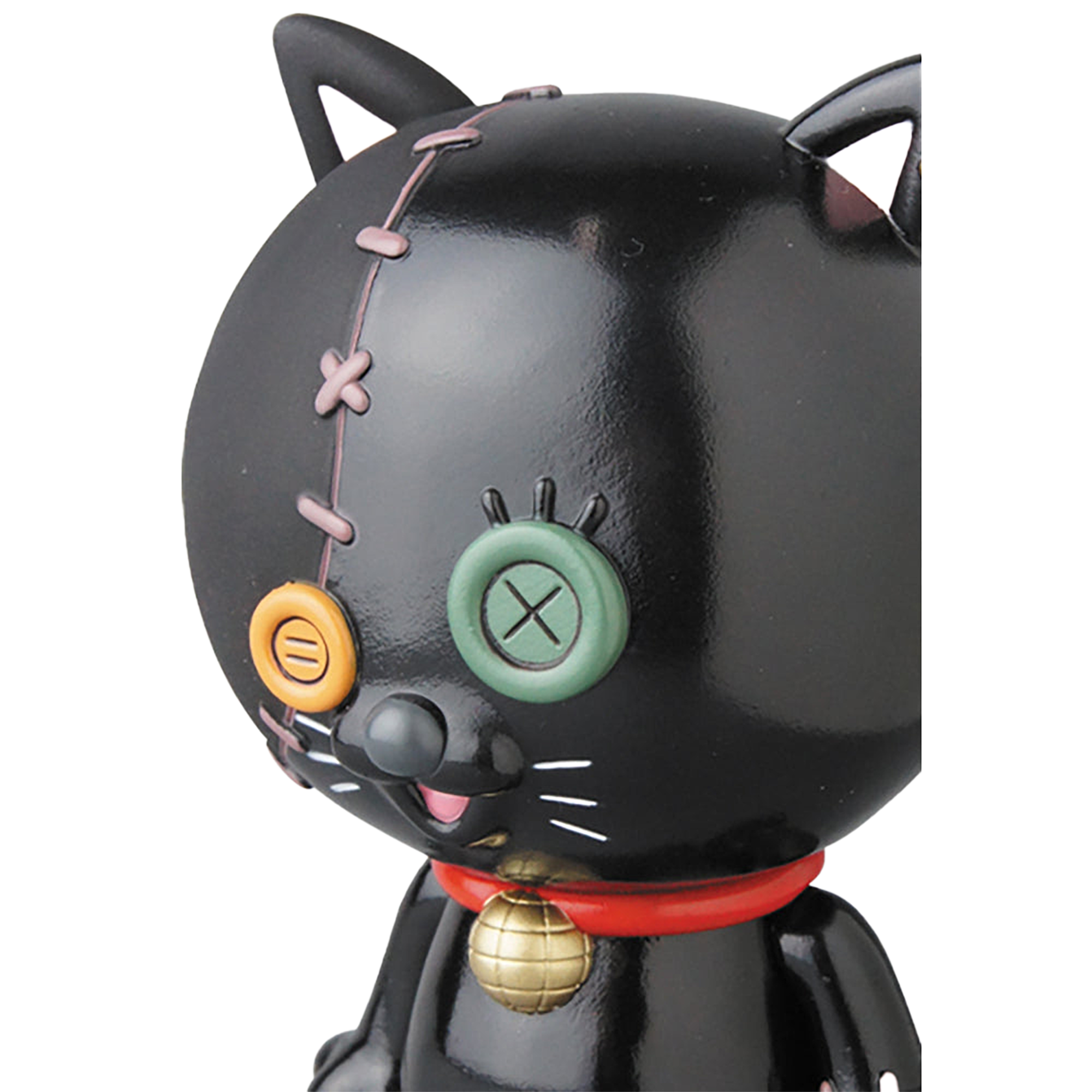 MEDIBUTTON BLACK CAT Ver.