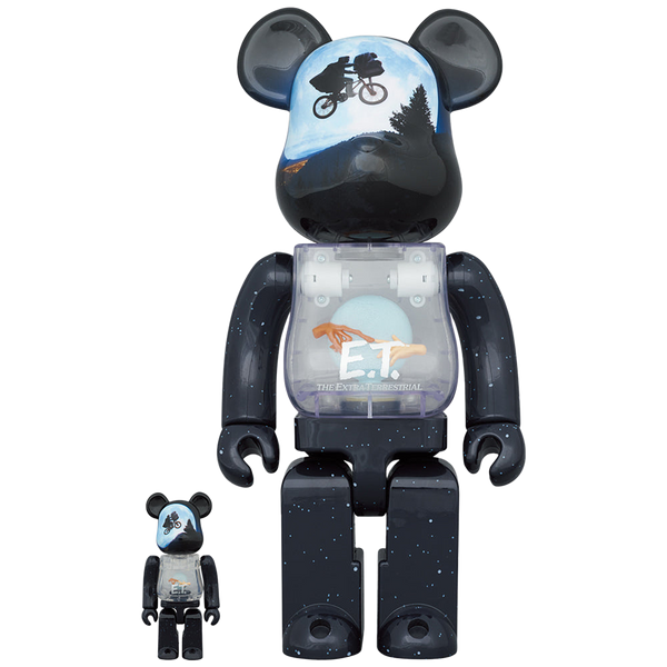 メディコムトイ　ベアブリック　ET ライトアップ　フィギュア　400% BE@RBRICK E.T. LIGHT UP Ver. 100％ & 400％ | MEDICOM TOY OFFICIAL