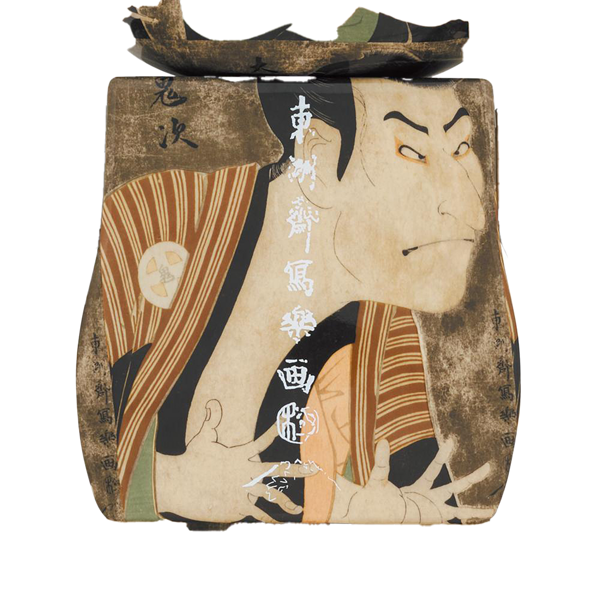 BE@RBRICK Sharaku Toshusai "Kabuki Actor Otani Oniji III as Yakko Edobei" 1000％