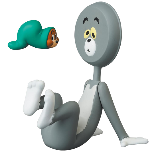 UDF TOM and JERRY SERIES 3 TOM (Head in the shape of the pan) and JERRY(In the Vinyl Hose)