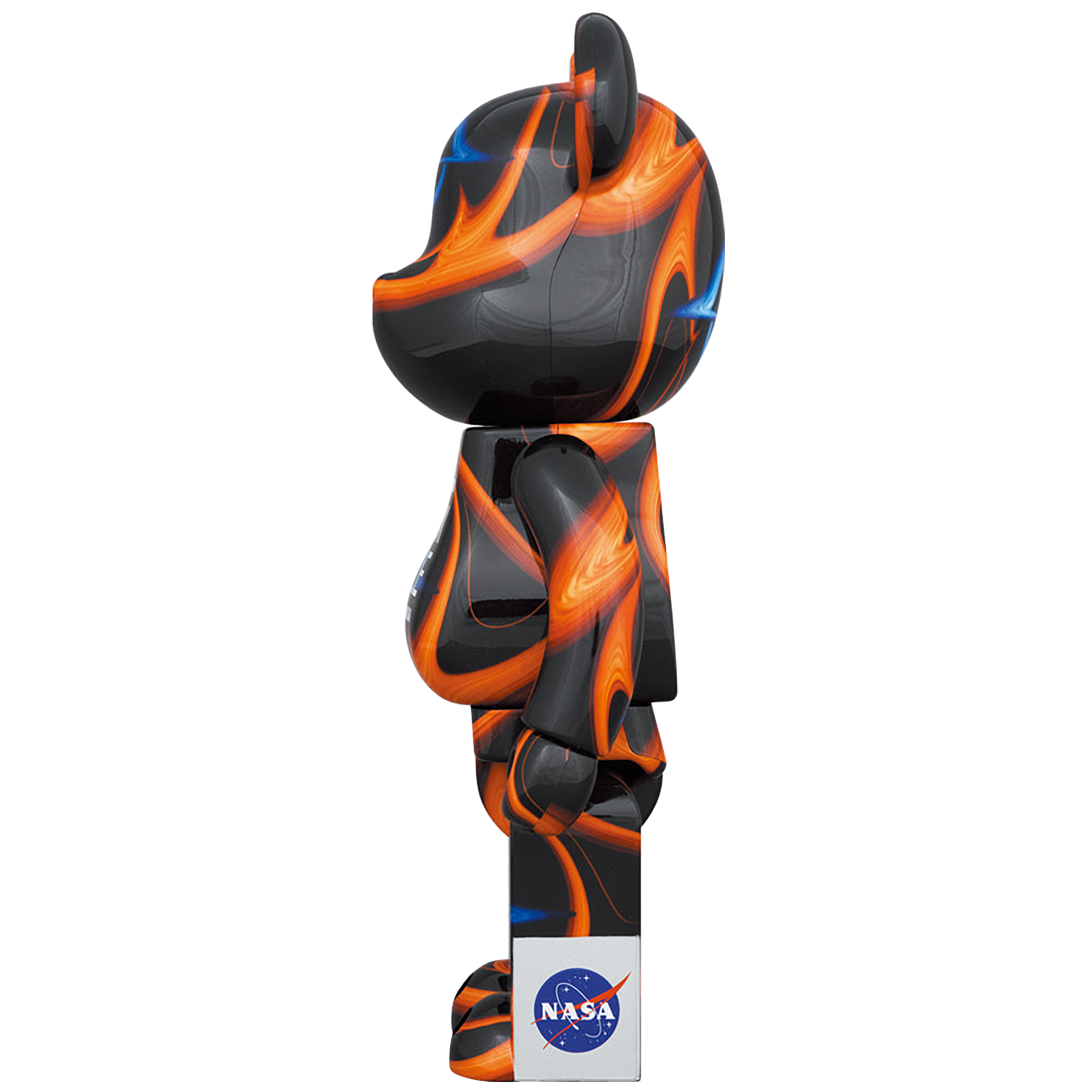 BE@RBRICK Doubly Warped BLACK HOLE 1000％