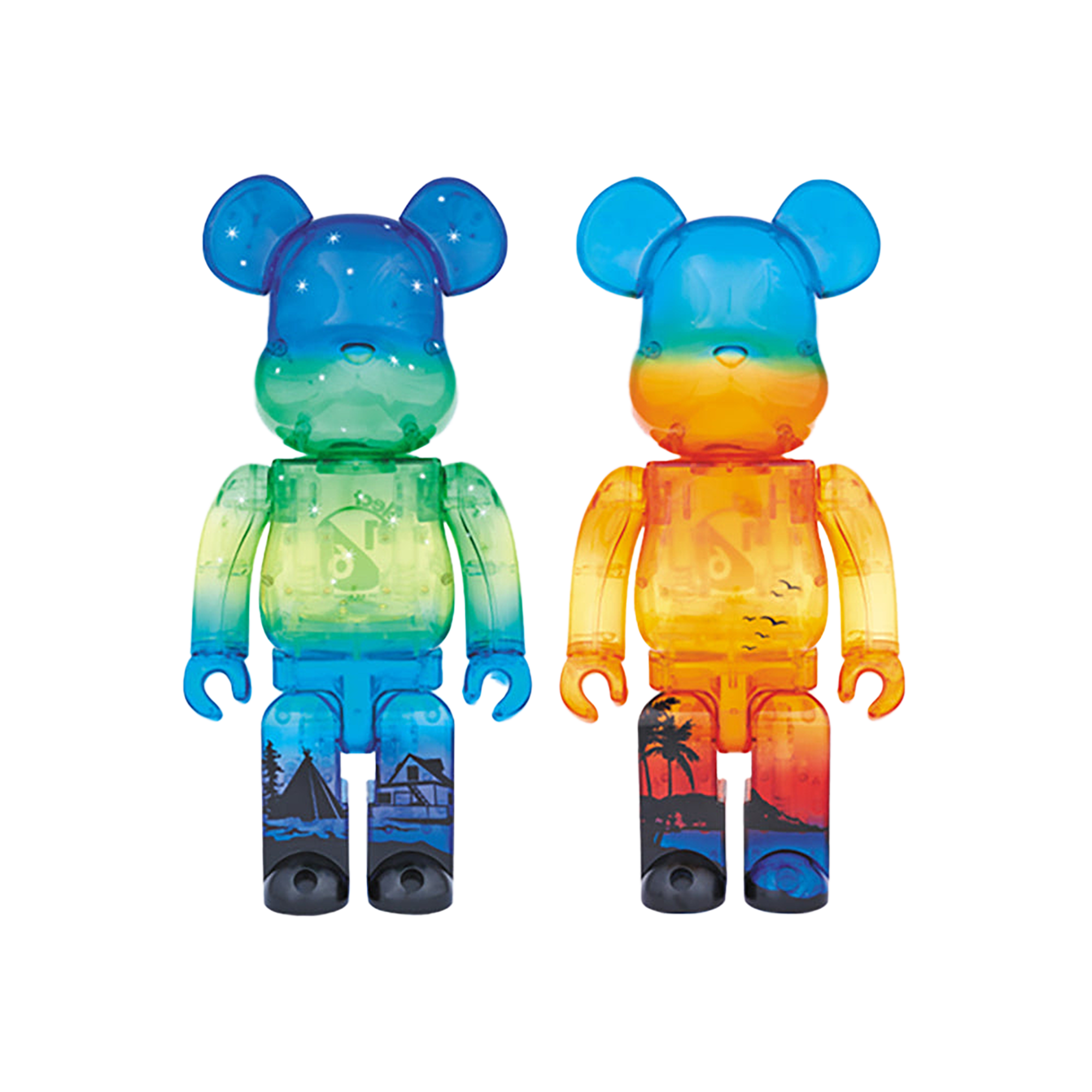 BE@RBRICK GREAT SLAVE LAKE/DIAMOND HEAD 400％