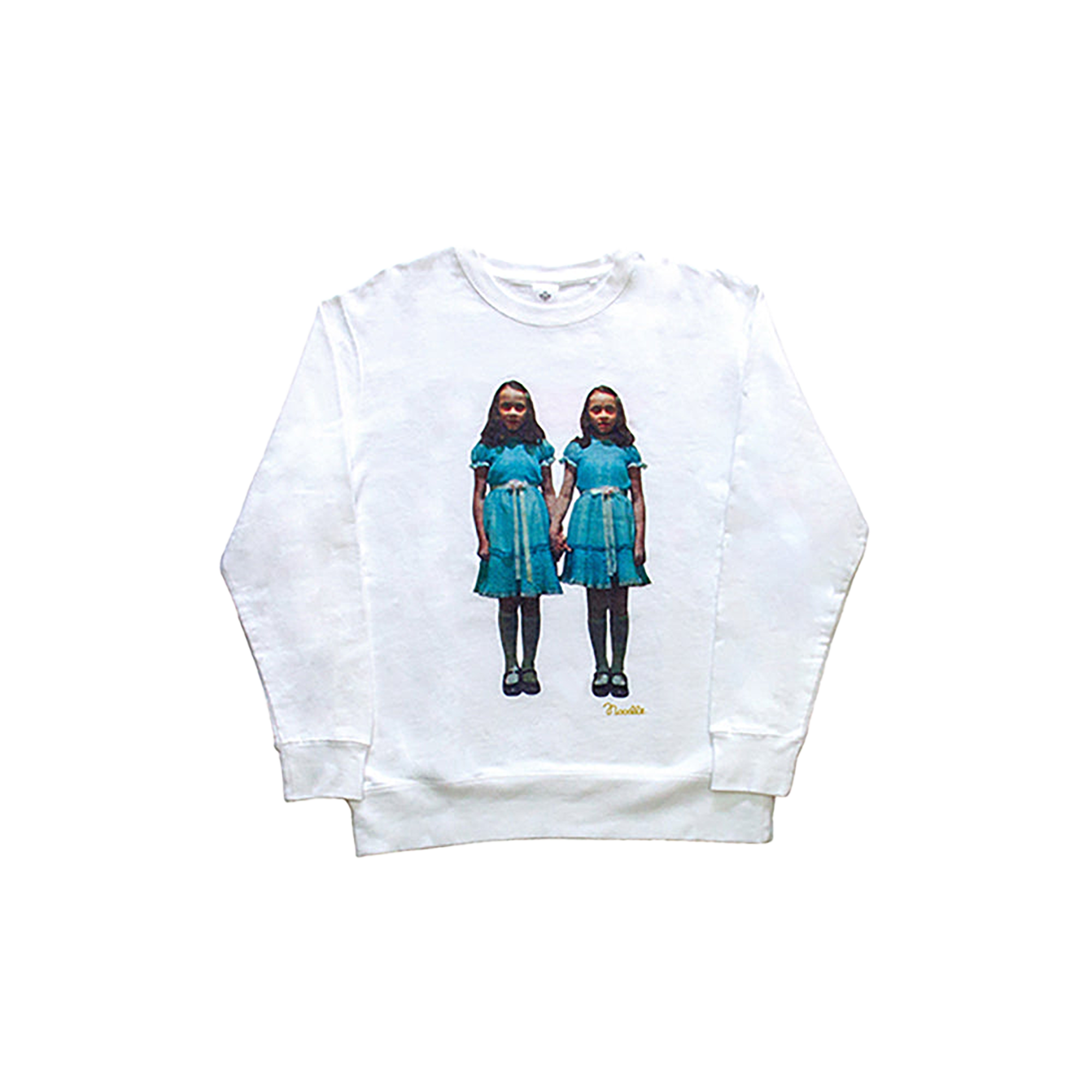 Noodle×THE SHiNiNG unisex sweatshirt WHITE／BLACK／BLUE