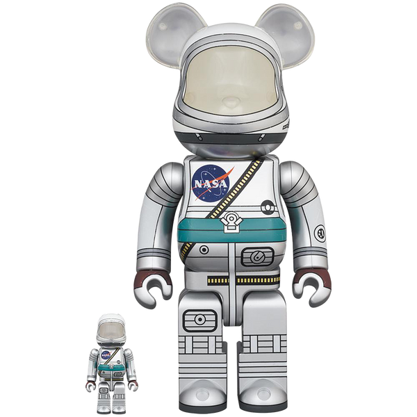 その他 BE@RBRICK - BE@RBRICK MERCURY ASTRONAUT BE@RBRICK PROJECT MERCURY ASTRONAUT 100％ & 400％ | MEDICOM TOY