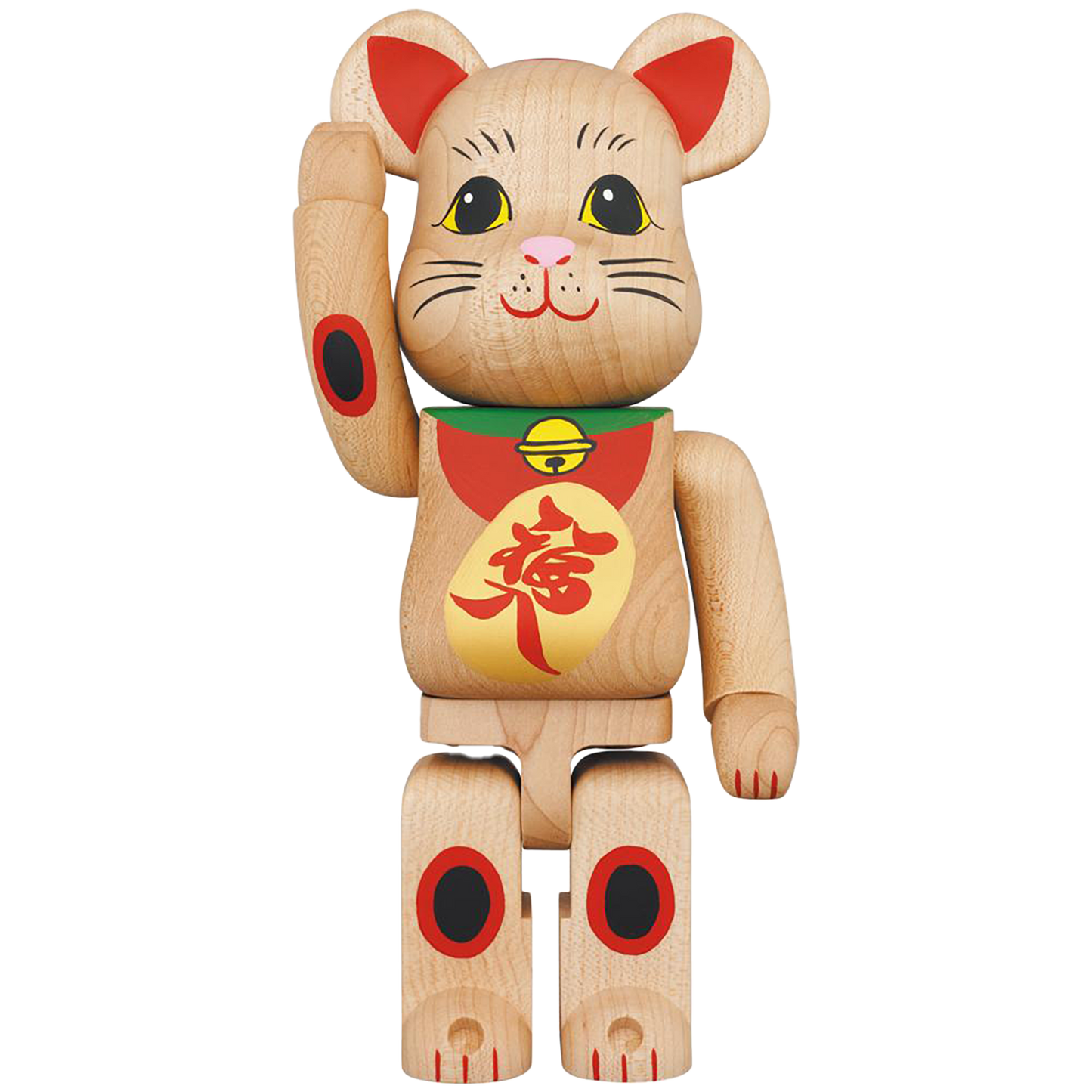 BE@RBRICK Karimoku Maneki Neko 3 400%