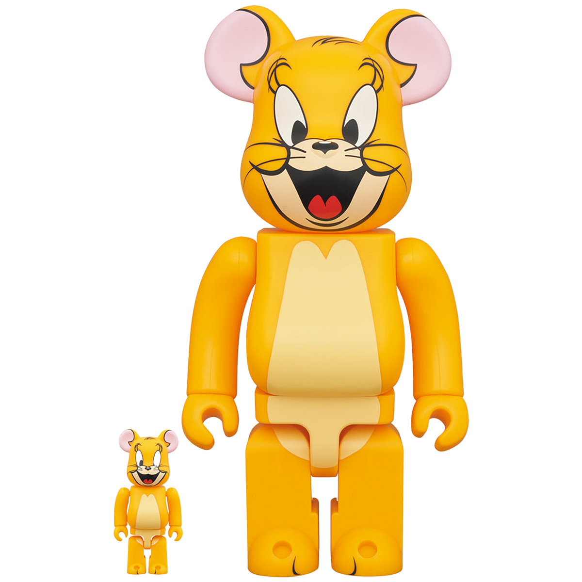 BE@RBRICK JERRY (Classic Color) 100％ & 400％ (TOM AND JERRY)