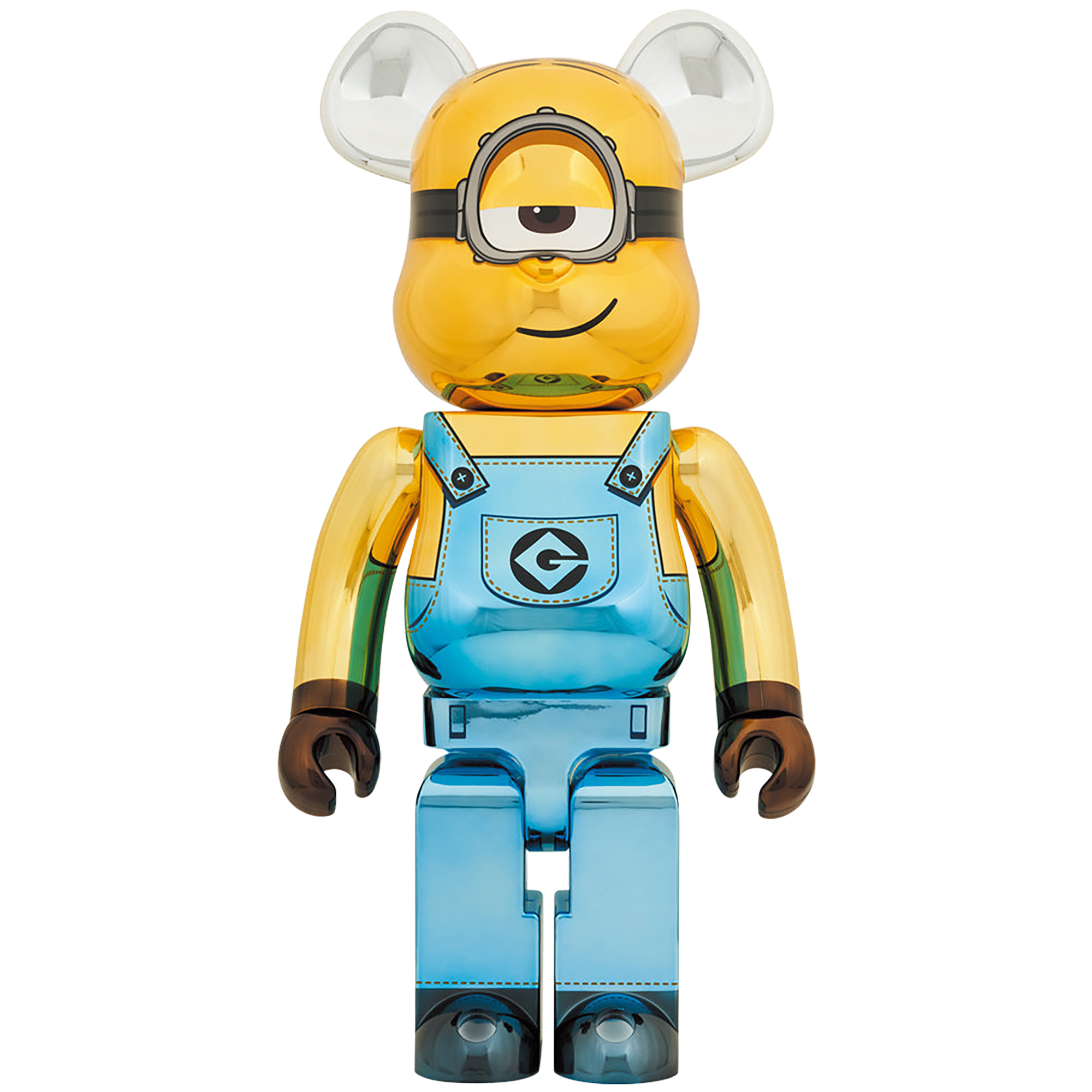 BE@RBRICK STUART Chrome Ver. 1000％