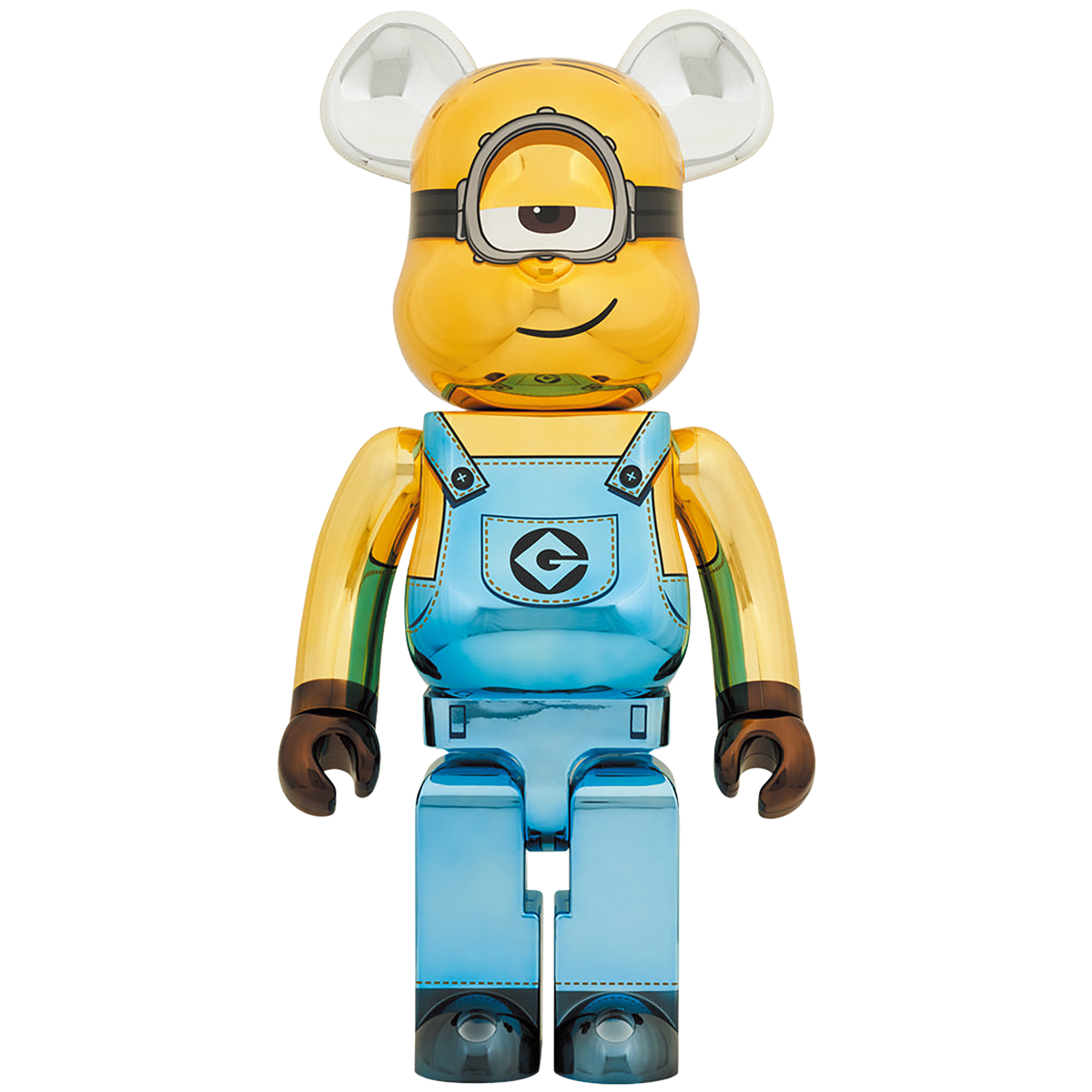 BE@RBRICK STUART Chrome Ver. 1000％