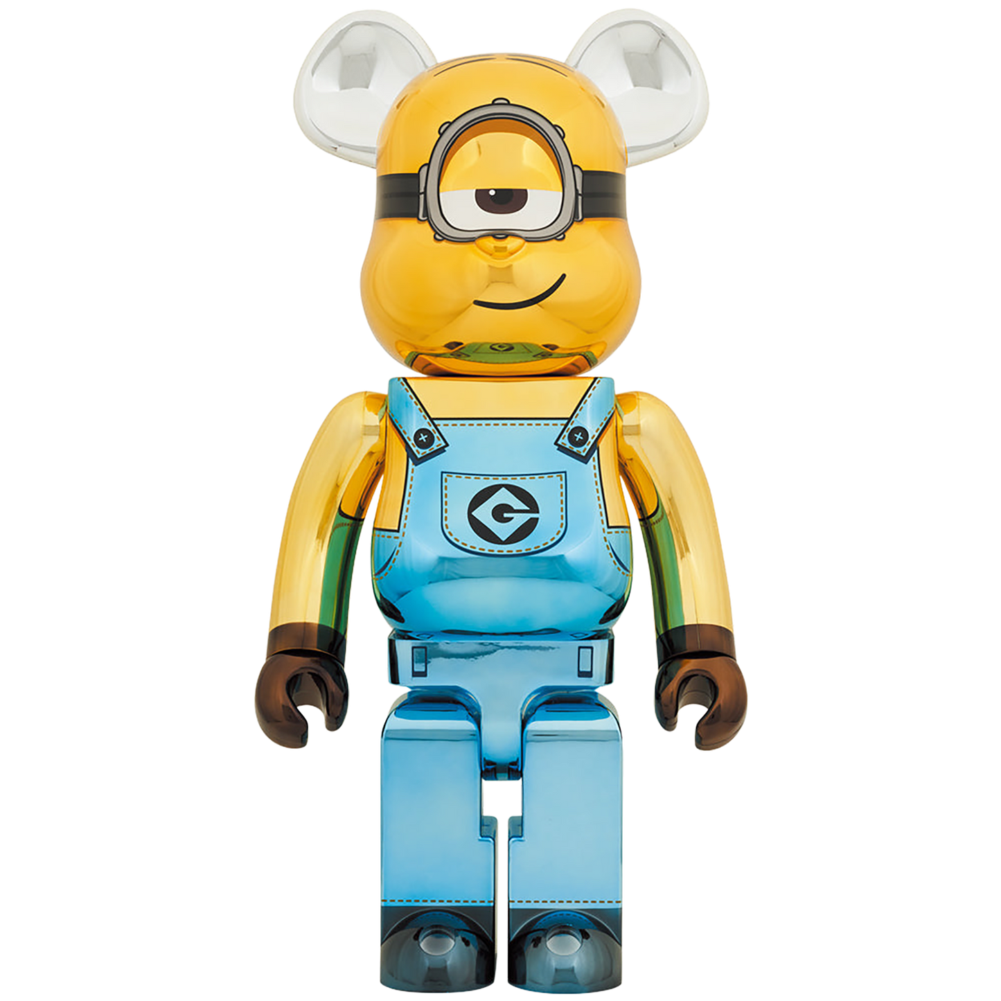 BE@RBRICK STUART Chrome Ver. 1000％