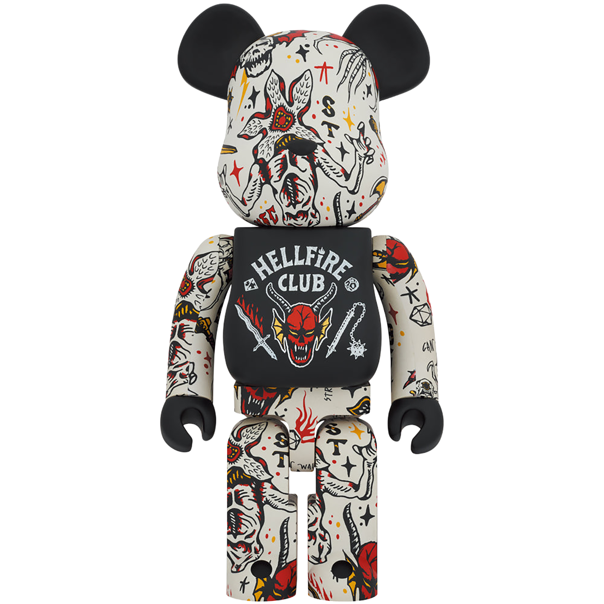 BE@RBRICK Stranger Things Hellfire Club 1000％《2023年11月発売・発送予定 受注期間は5月10日まで》