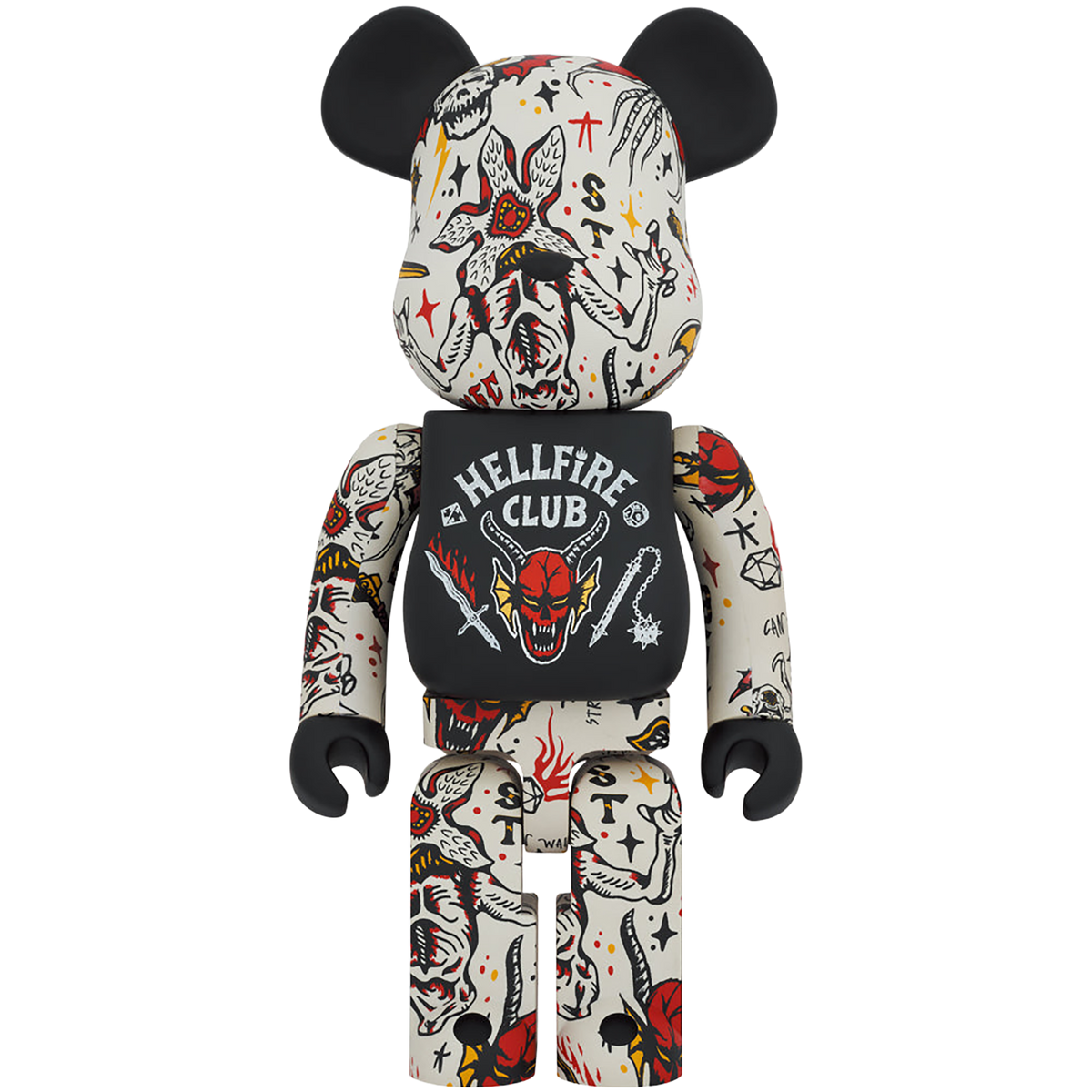 BE@RBRICK Stranger Things Hellfire Club 1000％《2023年11月発売・発送予定 受注期間は5月10日まで》